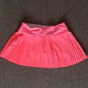 Coral Lululemon Skort